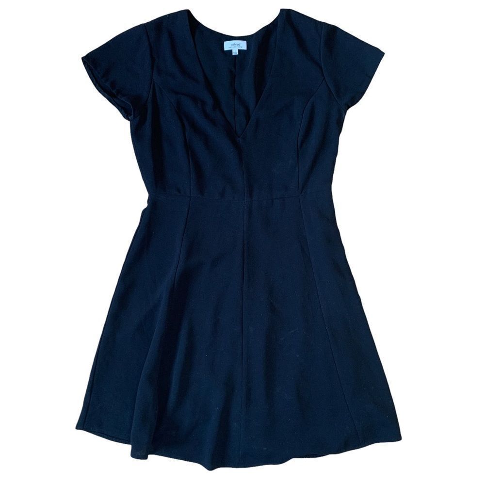 Black Wilfred Fit and Flare Dress Size 6
